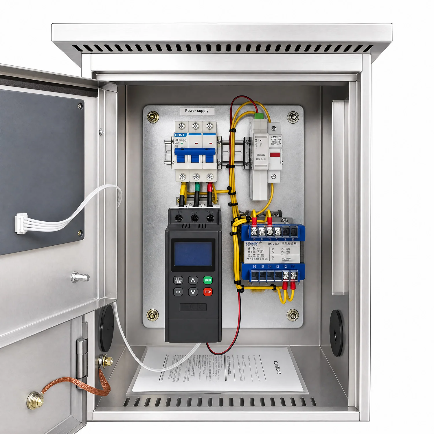 Tuya Smart Soft Starter Cabinet