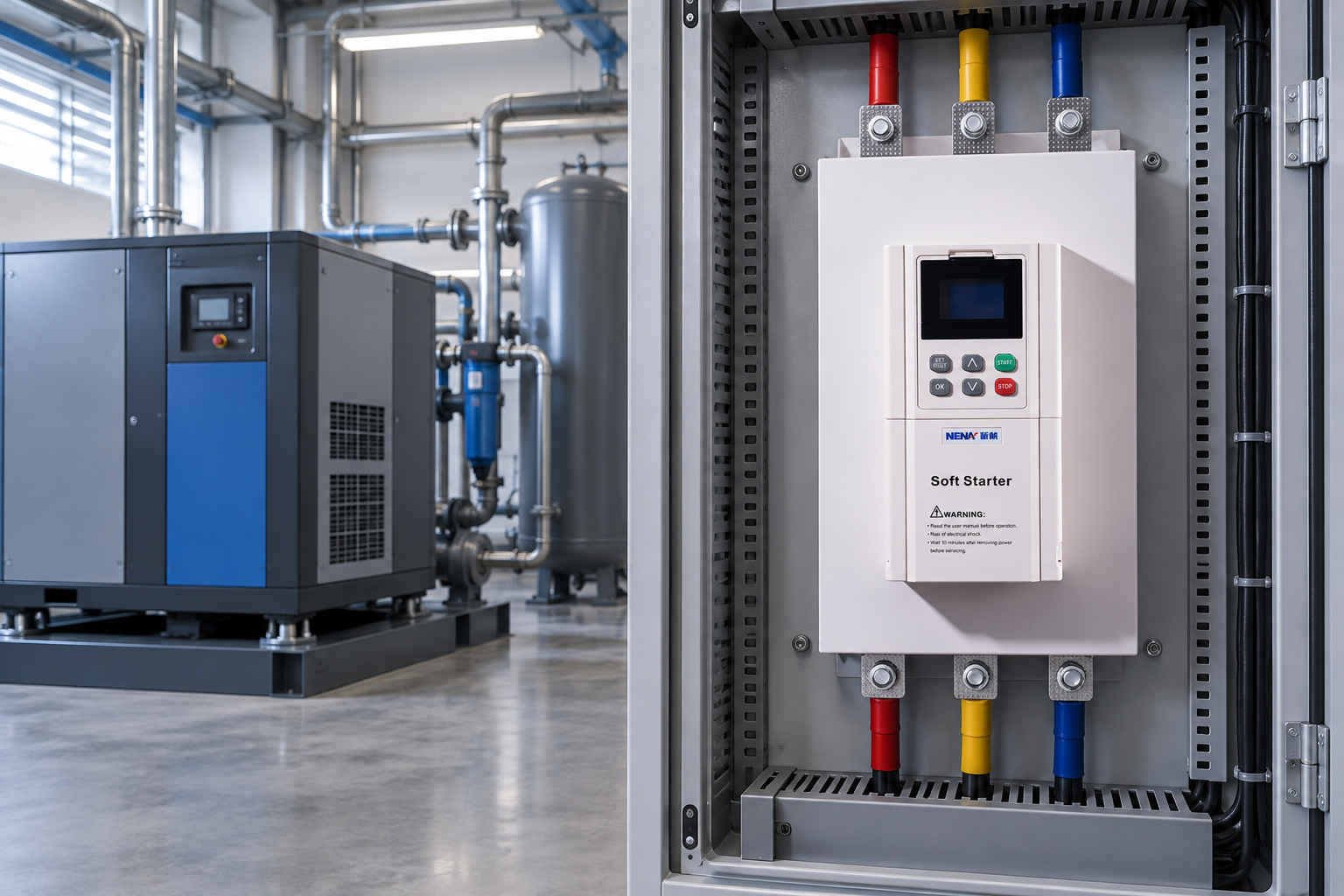 Soft Start for Air Compressor Benefits