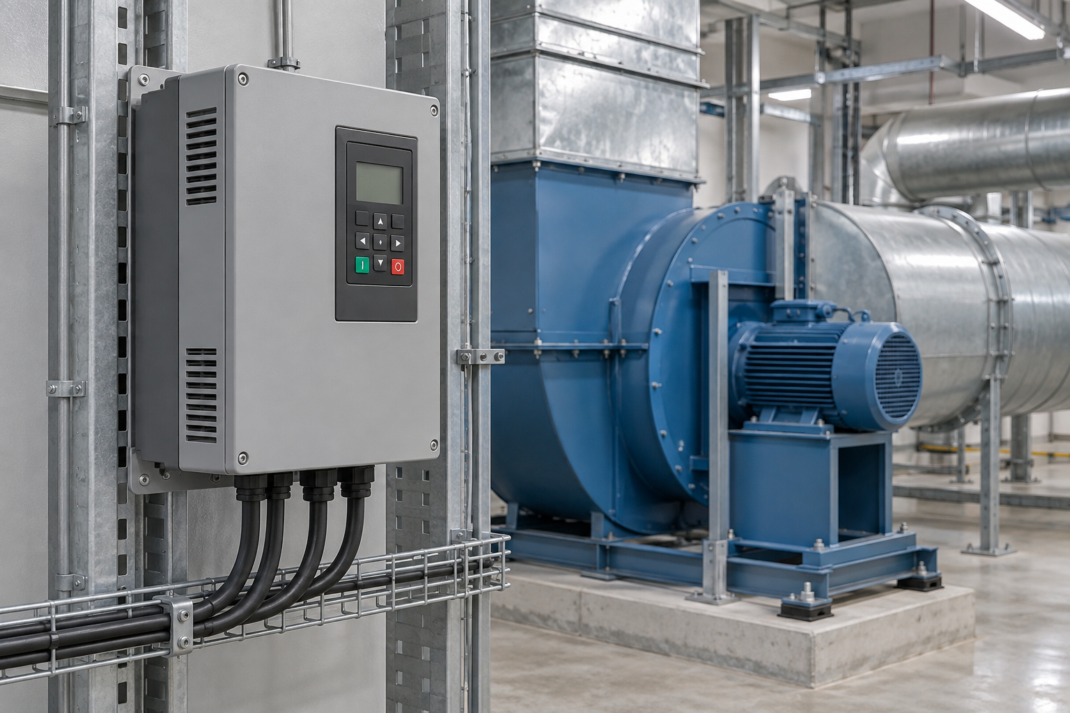How a VFD for fan saves energy?
