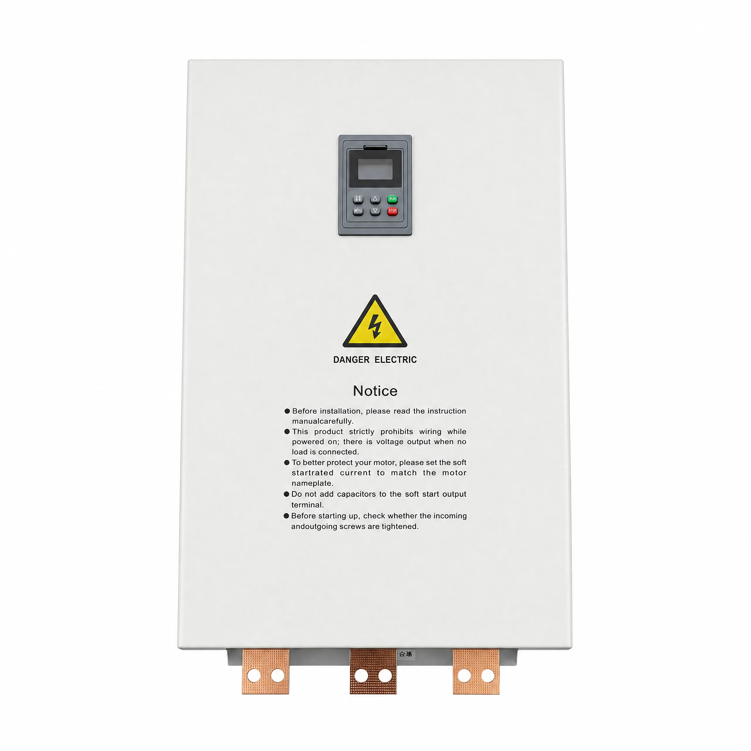 Built-in bypass soft starter 450 500 600kW