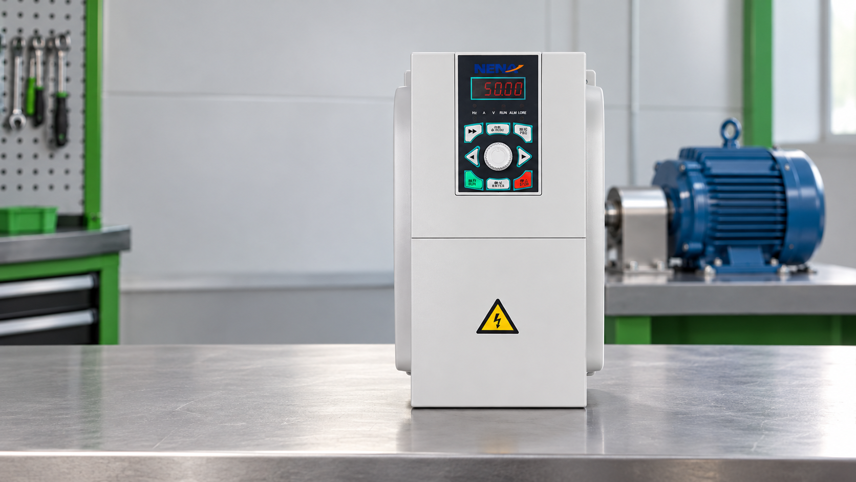 How does a vfd control motor speed?