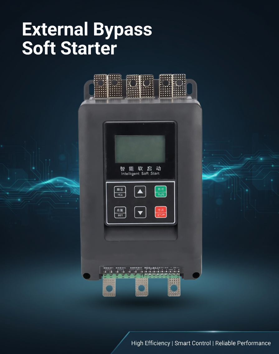 external bypass soft starter